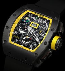 Richard Mille RM011 Felipe Massa Grand Prix Brazil (DLC TI)-RM 011 FM GPB watch
